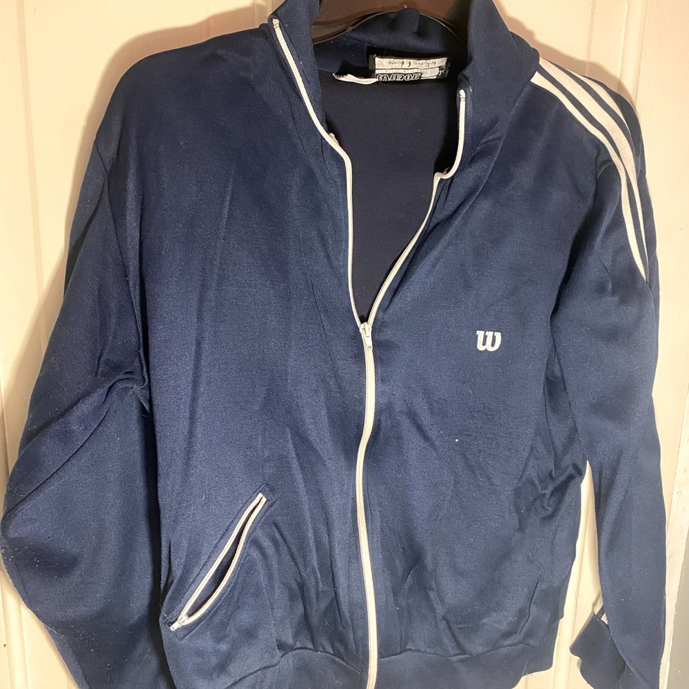 Vintage Wilson tennis jacket, manufactured early 1990s